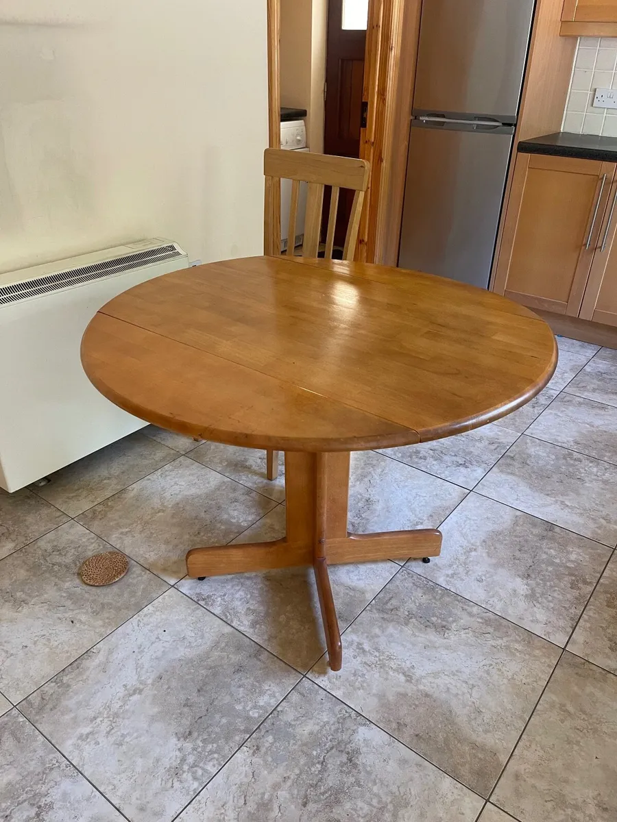 2 single beds drop leaf kitchen table - Image 2