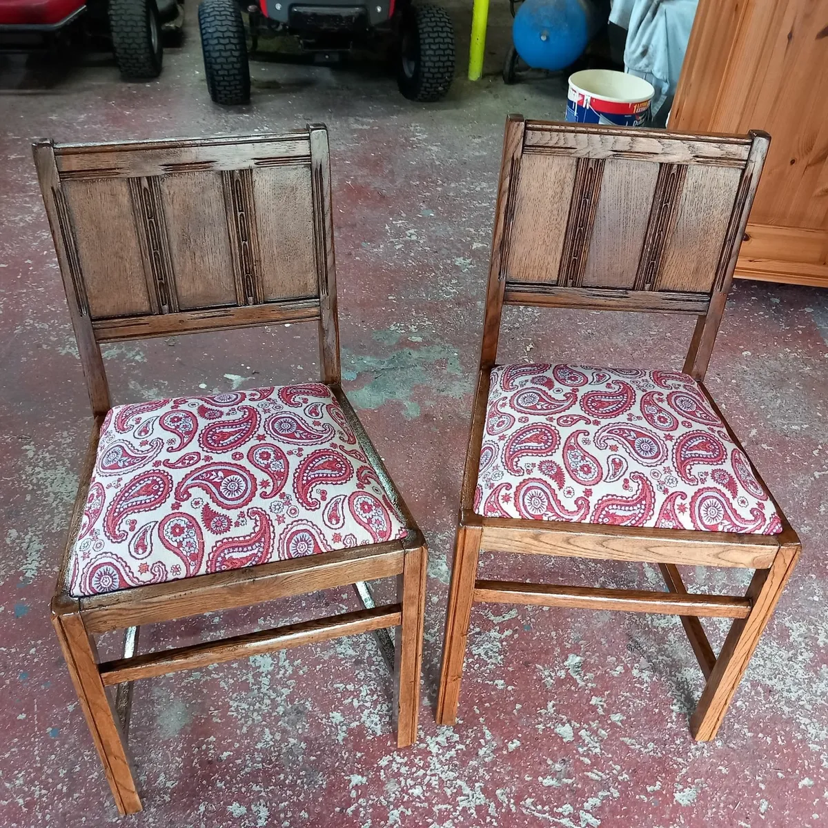 Dining Chairs Oak - Image 1