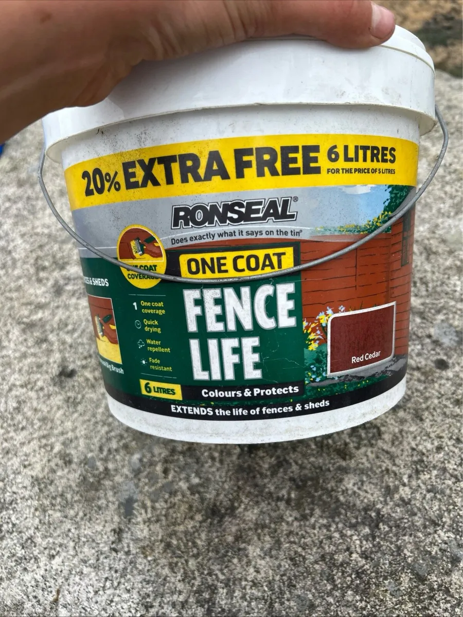 Ronseal wood paint - Image 1