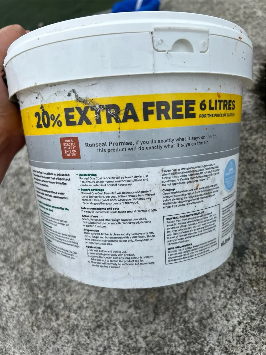 Ronseal wood paint - Image 2