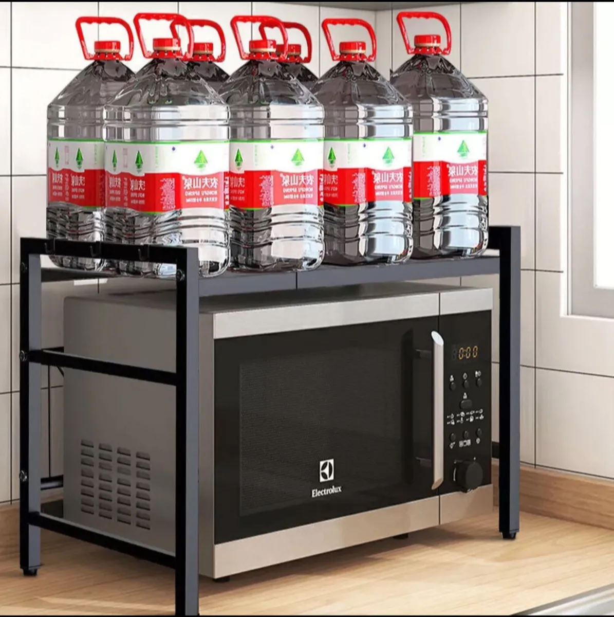 2 Tier Rack for Microwave Adjustable NEW - Image 2