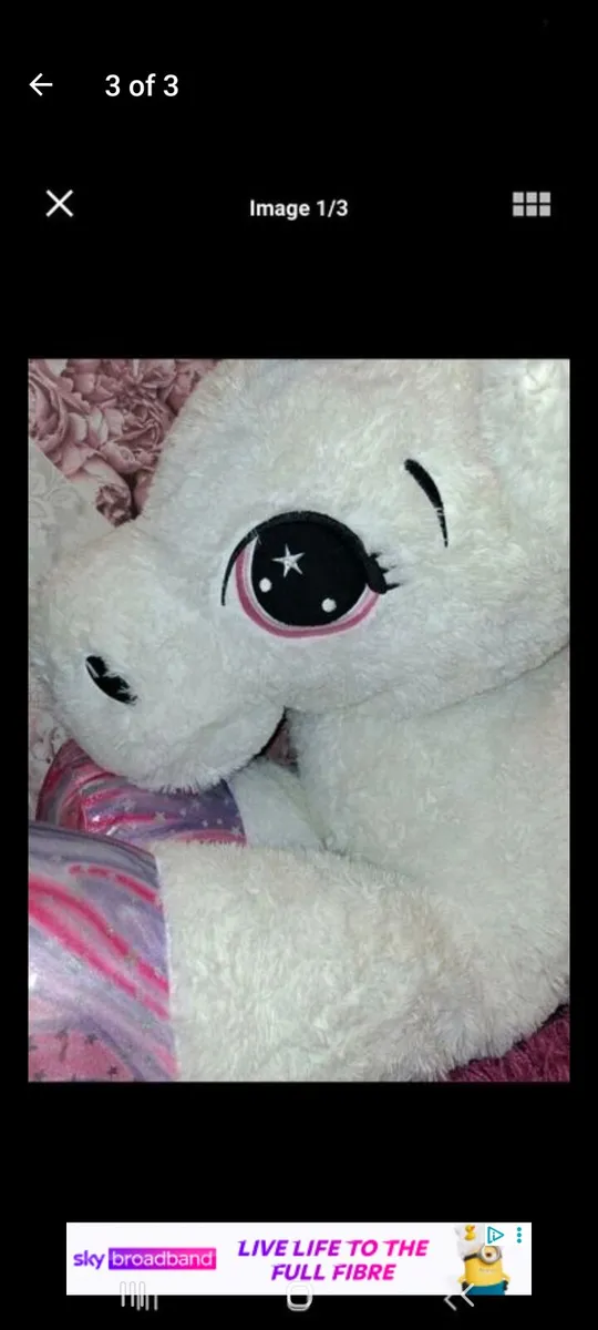 Unicorn teddy - Image 1