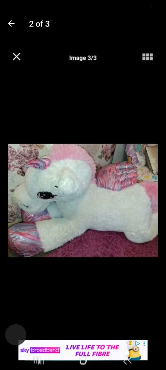 Unicorn teddy - Image 2