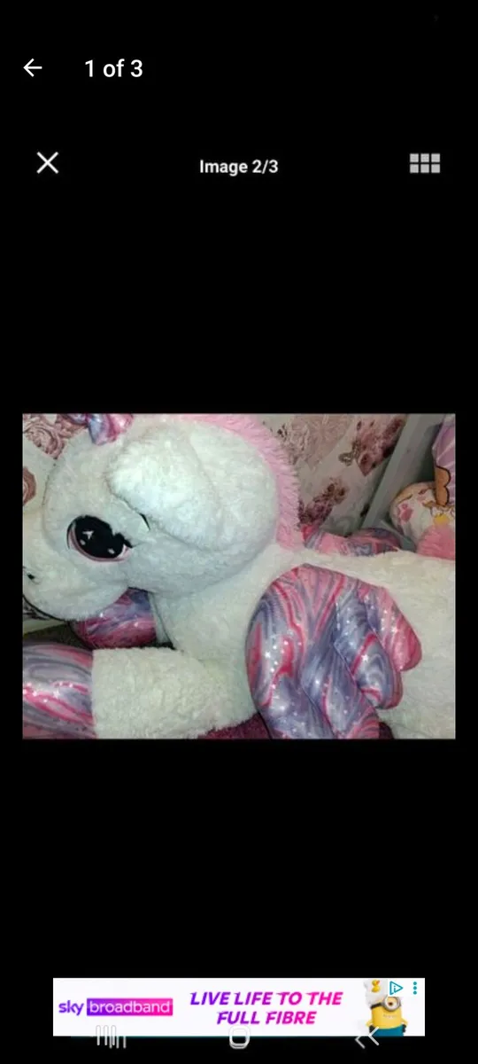 Unicorn teddy - Image 3