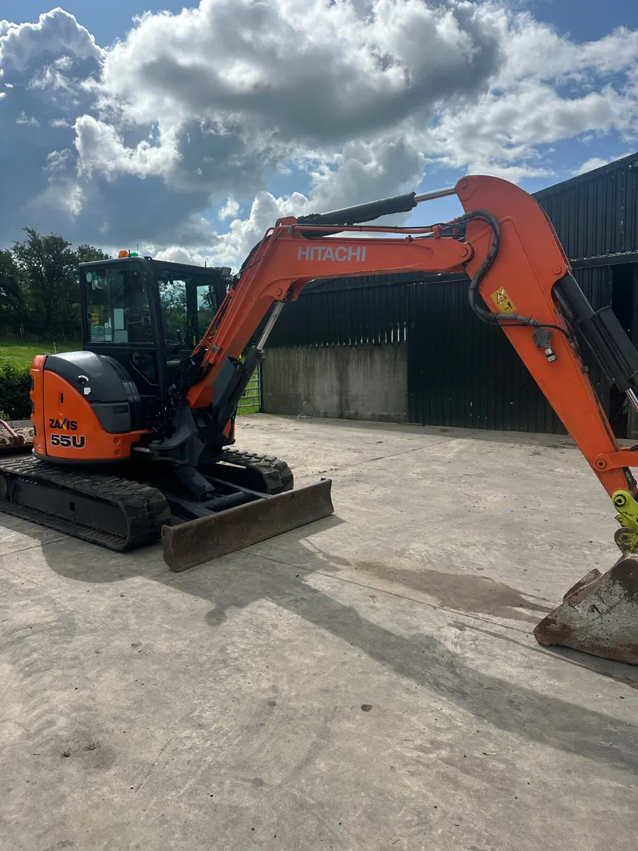 2016 HITACHI ZX55U-5A - Image 2