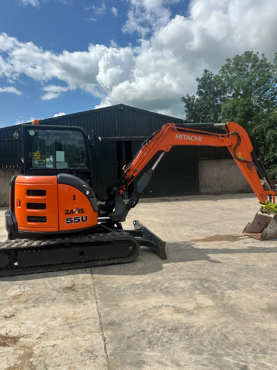 2016 HITACHI ZX55U-5A - Image 1
