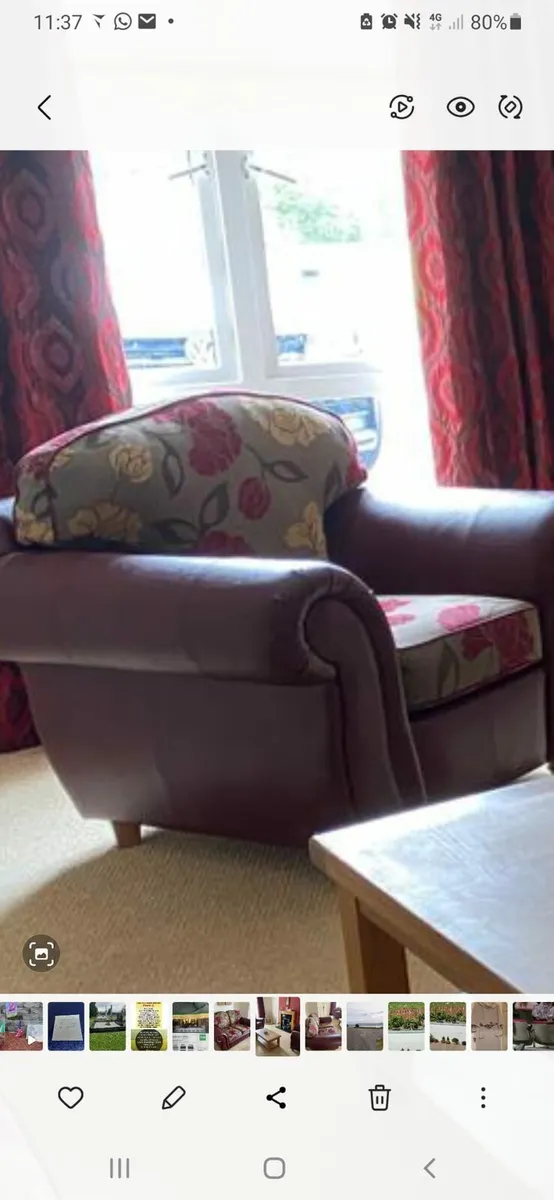 3 peice suite of furniture - Image 1