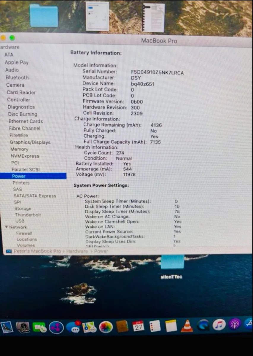 Macbook Pro 16“ i9 1Tb 16GB RAM - Image 2