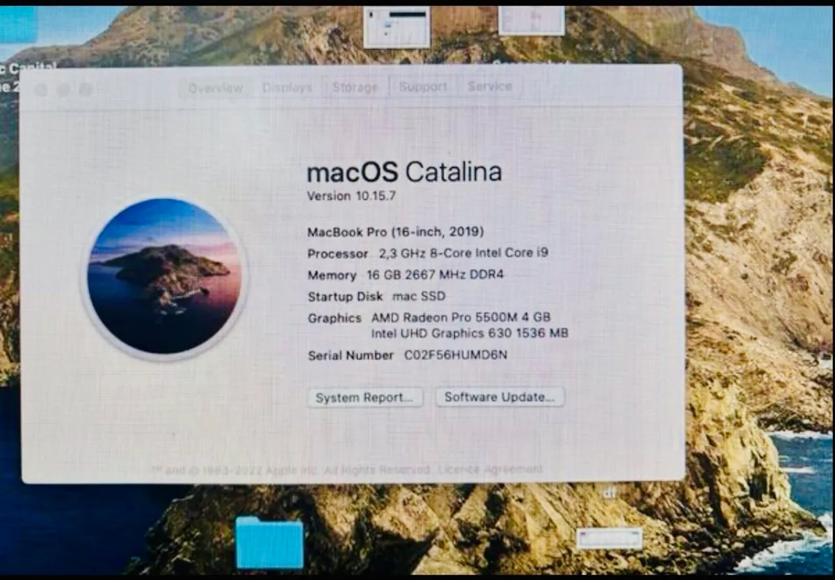 Macbook Pro 16“ i9 1Tb 16GB RAM - Image 4