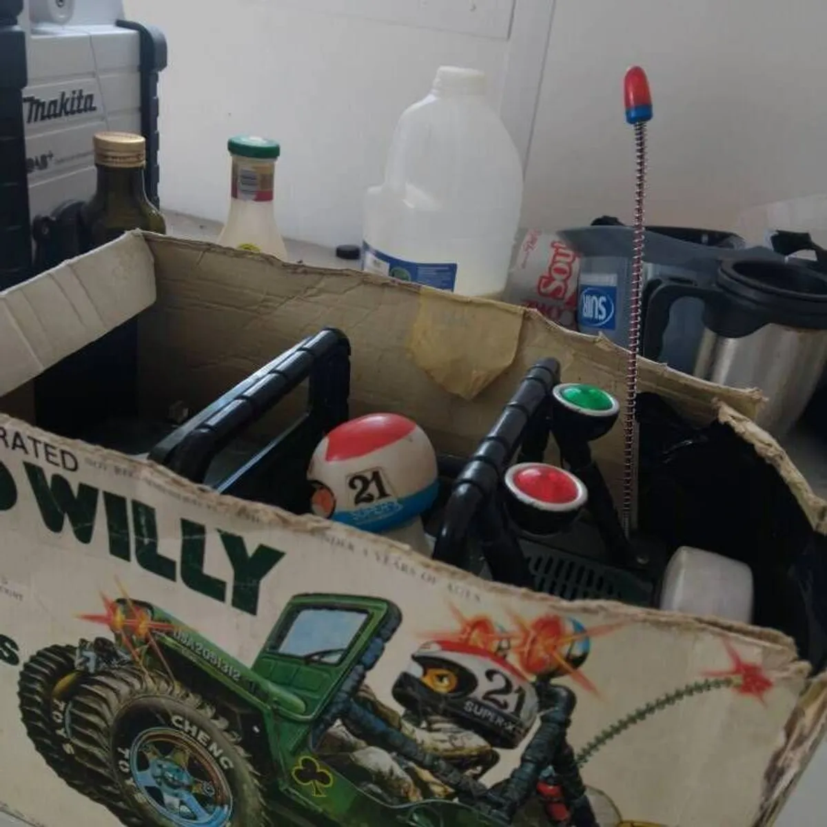 vintage 1980,s wild willy jeep - Image 1