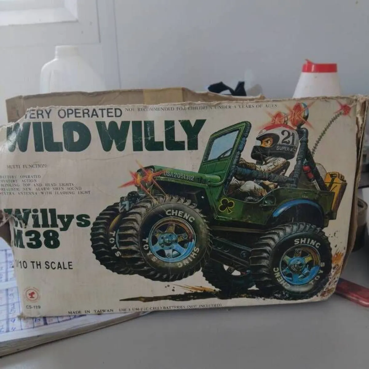 vintage 1980,s wild willy jeep - Image 3