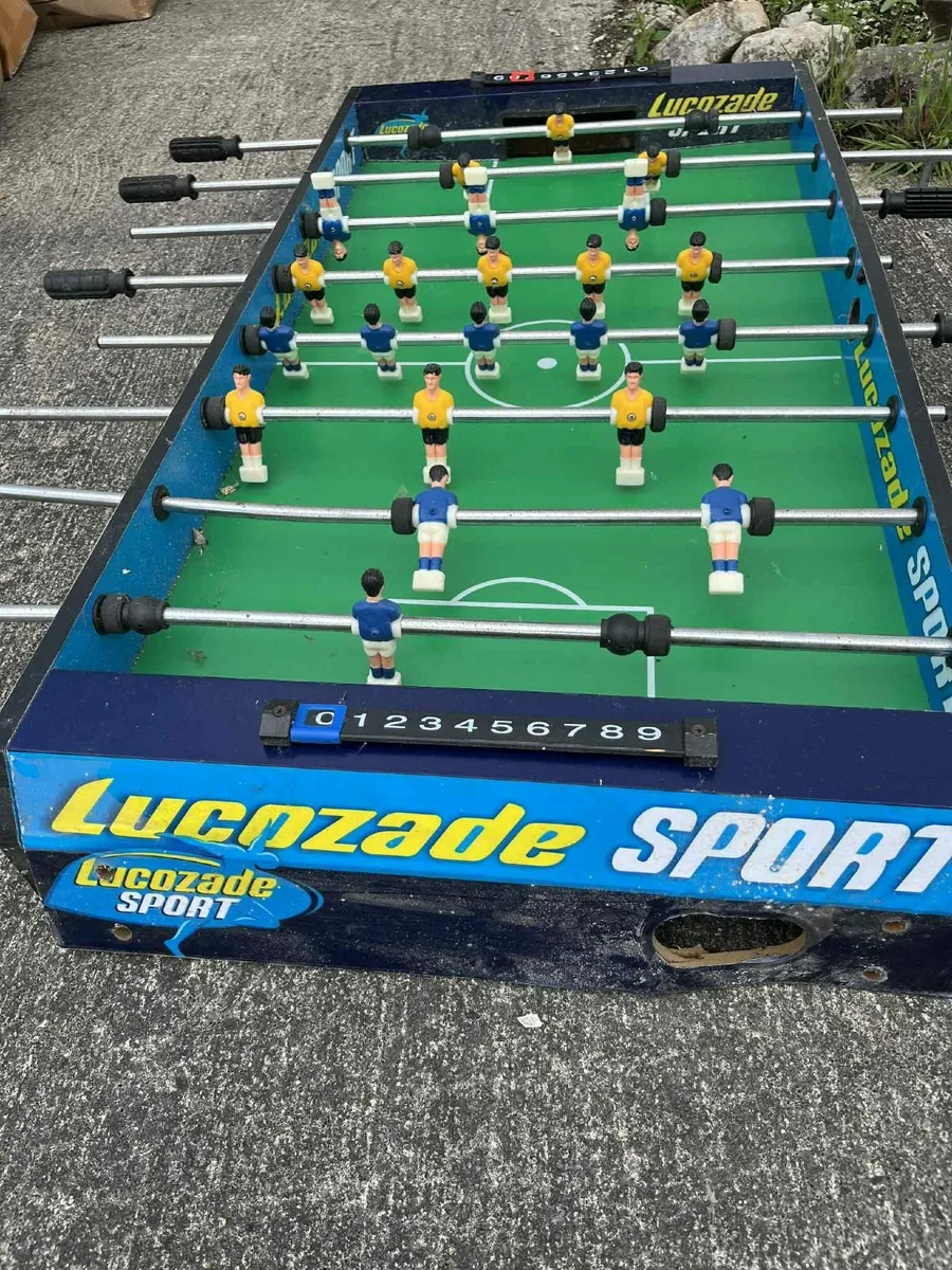 Rare Lucozade sport football table! - Image 3