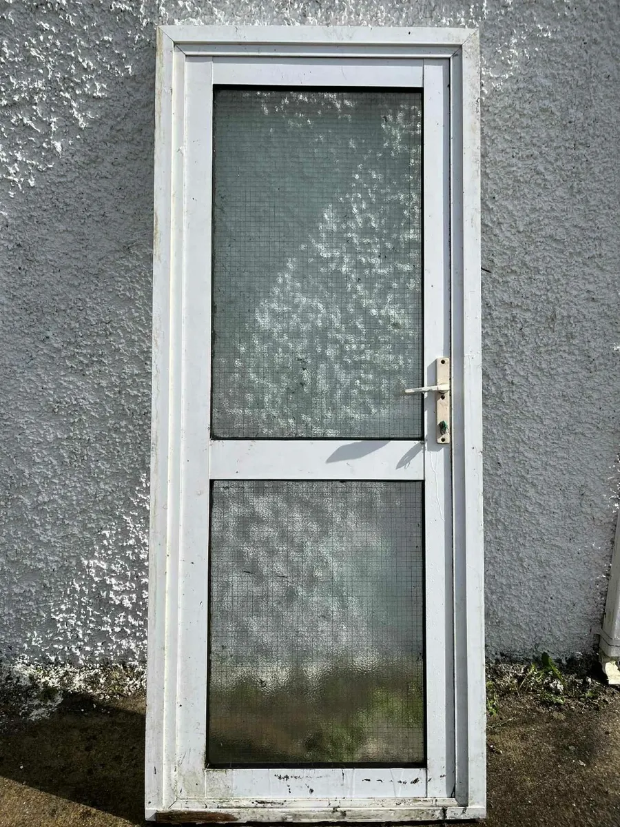 PVC Back Door and frame
