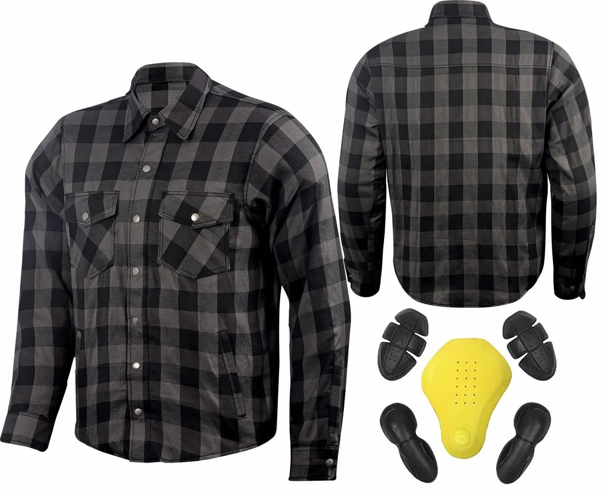 Brand New  Armoured Motorbike Shirt - Image 4