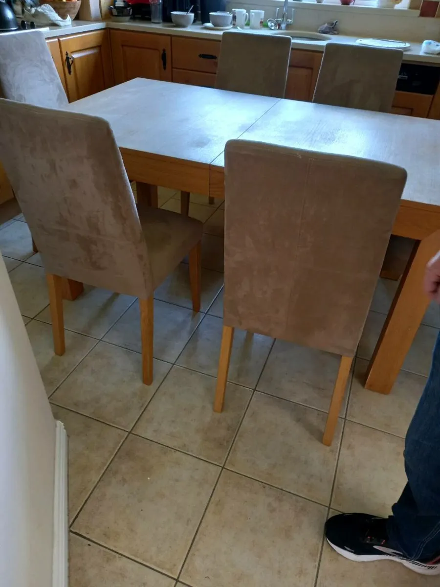 Table & 6 Chairs - Image 2