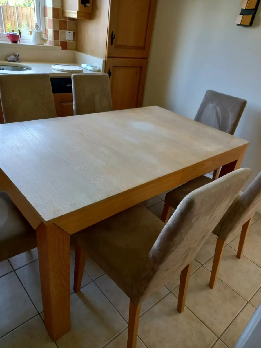 Table & 6 Chairs - Image 3