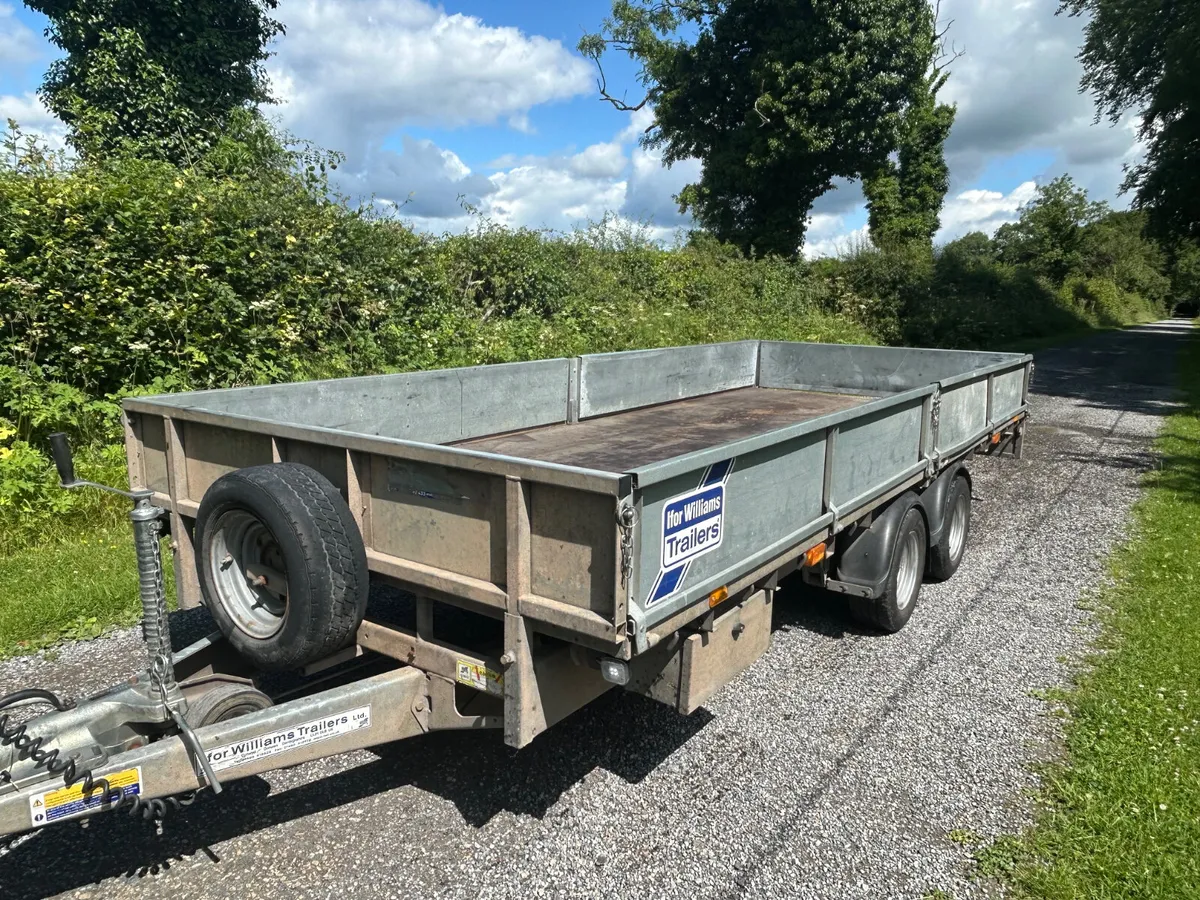 Ifor Williams 16x6.6 Dropside Trailer - Image 4