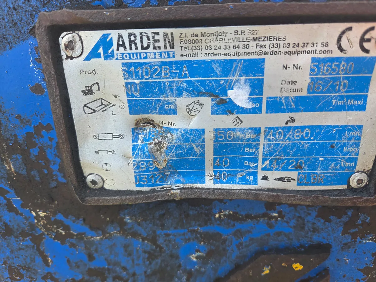 Adren 13 ton hydraulic grab - Image 4