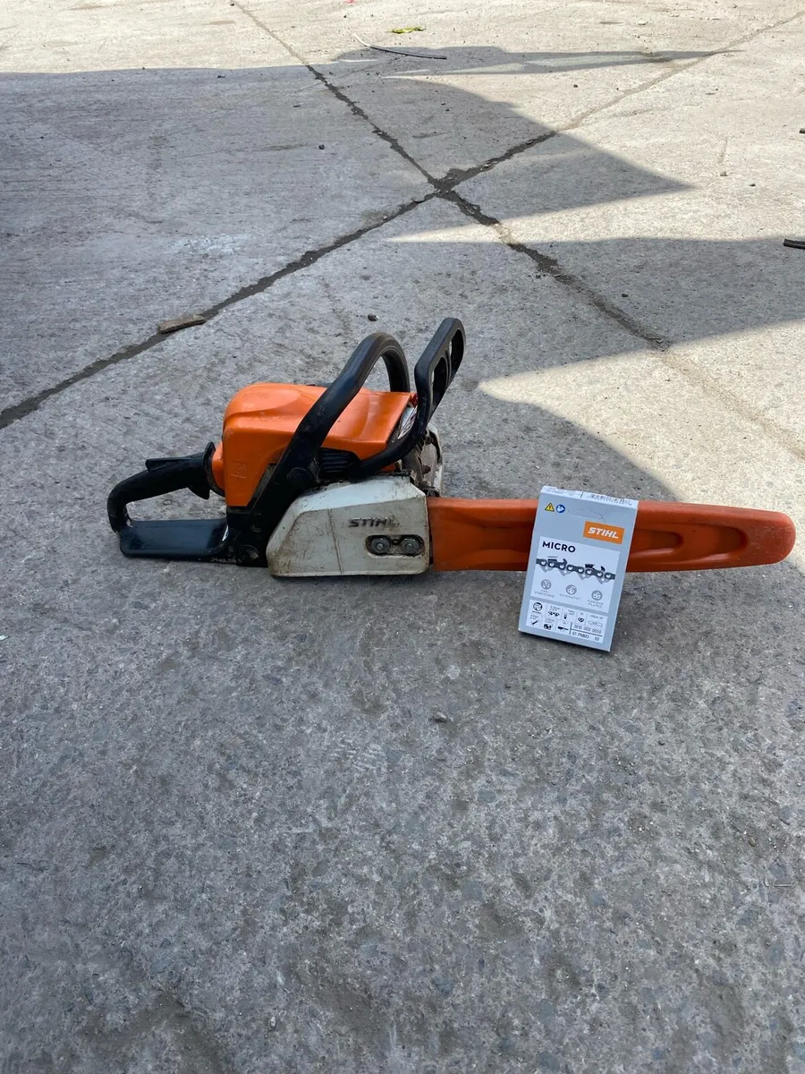 Stihl ms 170 chainsaw - Image 1