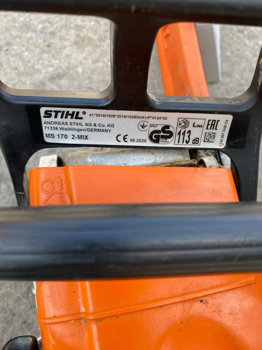 Stihl ms 170 chainsaw - Image 2