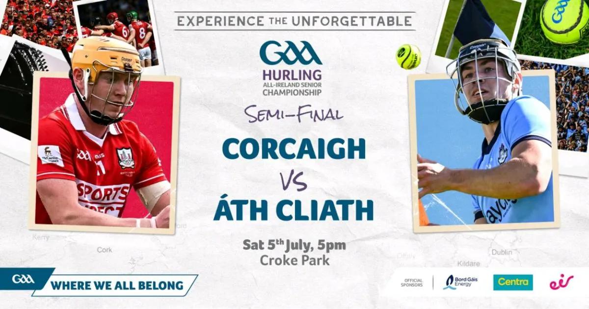 Cork v Dublin All Ireland Hurling Semi Final