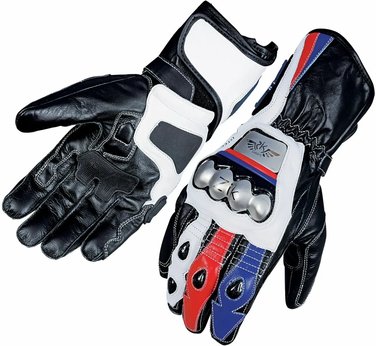 Genuine Leather Water Resistant  Motorbike Gloves - Image 2