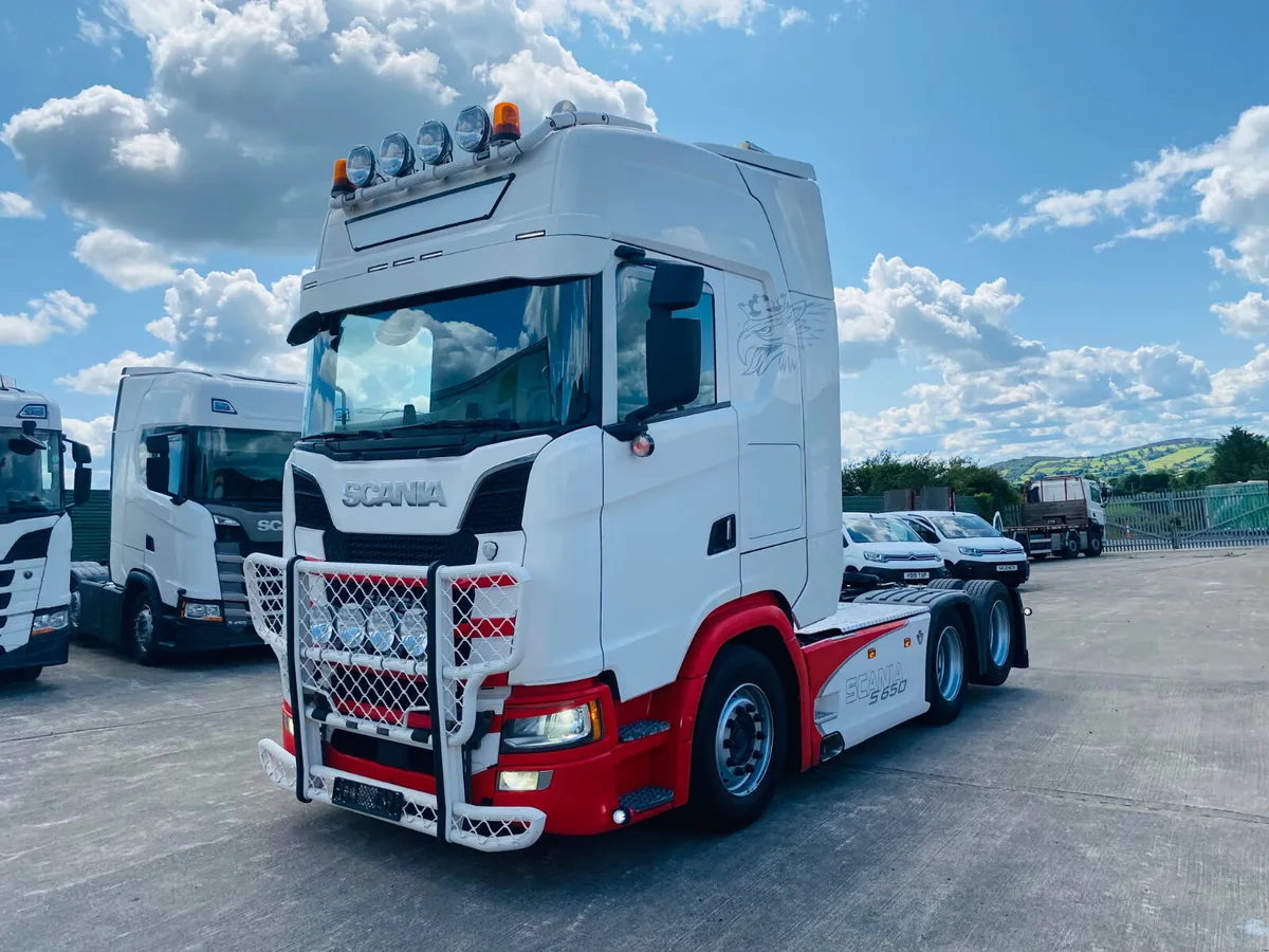 2019 Scania S650 6x2 LHD Twin wheel Tag - Image 4