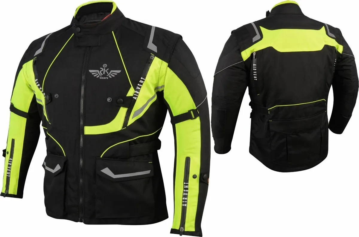 Brand New Waterproof Motorbike Armored Jacket - Image 2