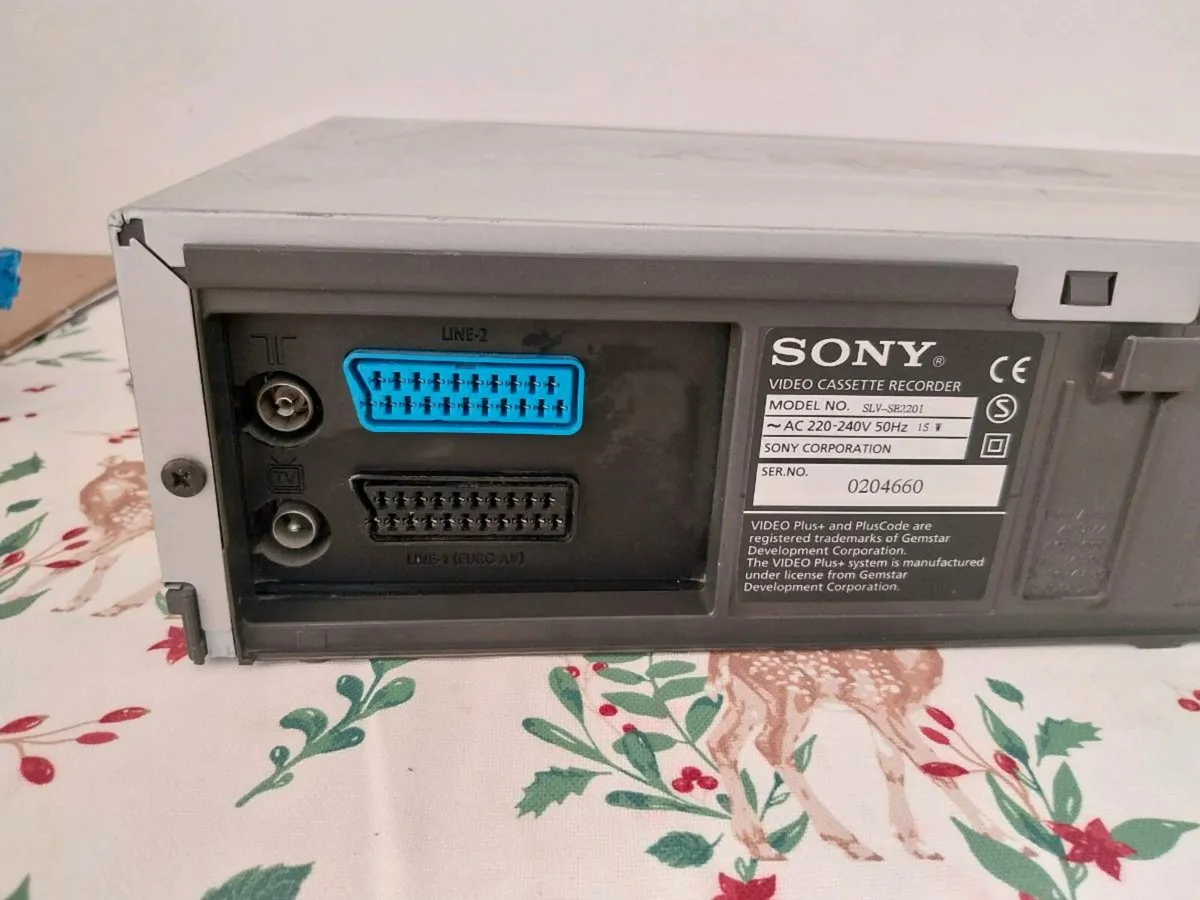 sony vhs player - Image 2