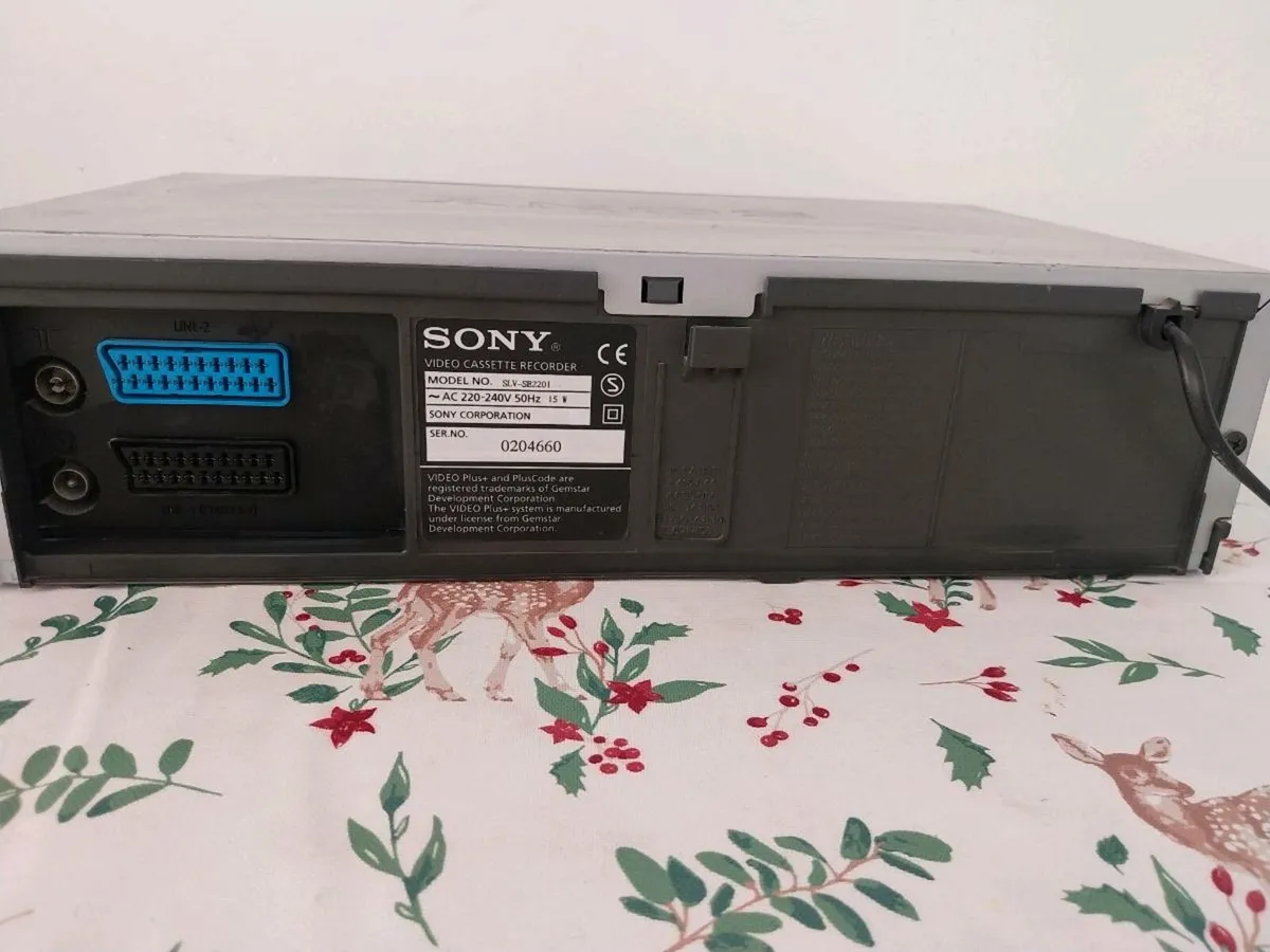 sony vhs player - Image 4