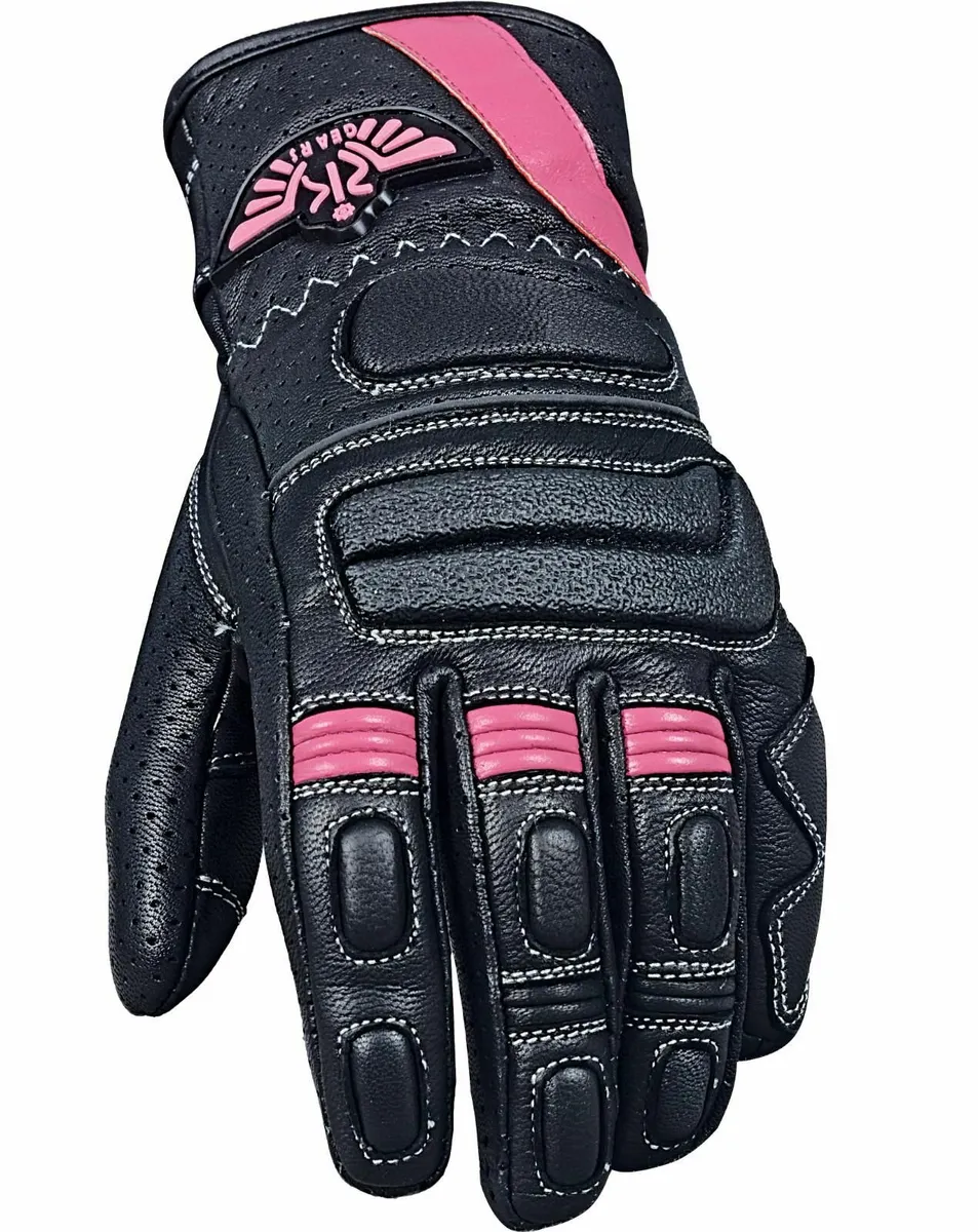 Brand New Genuine Leather Ladies Motorbike Gloves - Image 3