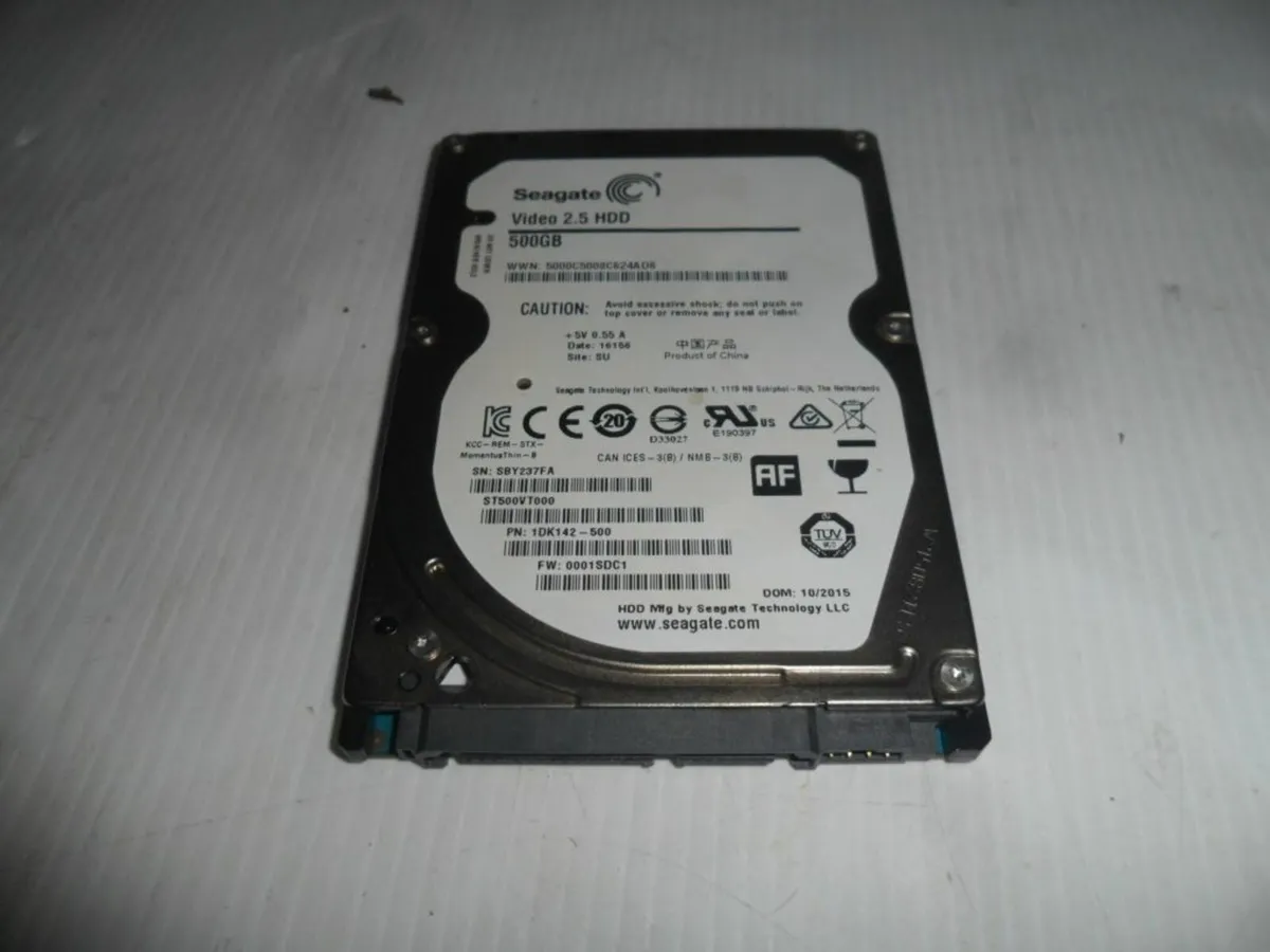 western digital 500GB 2.5" HD - Image 1