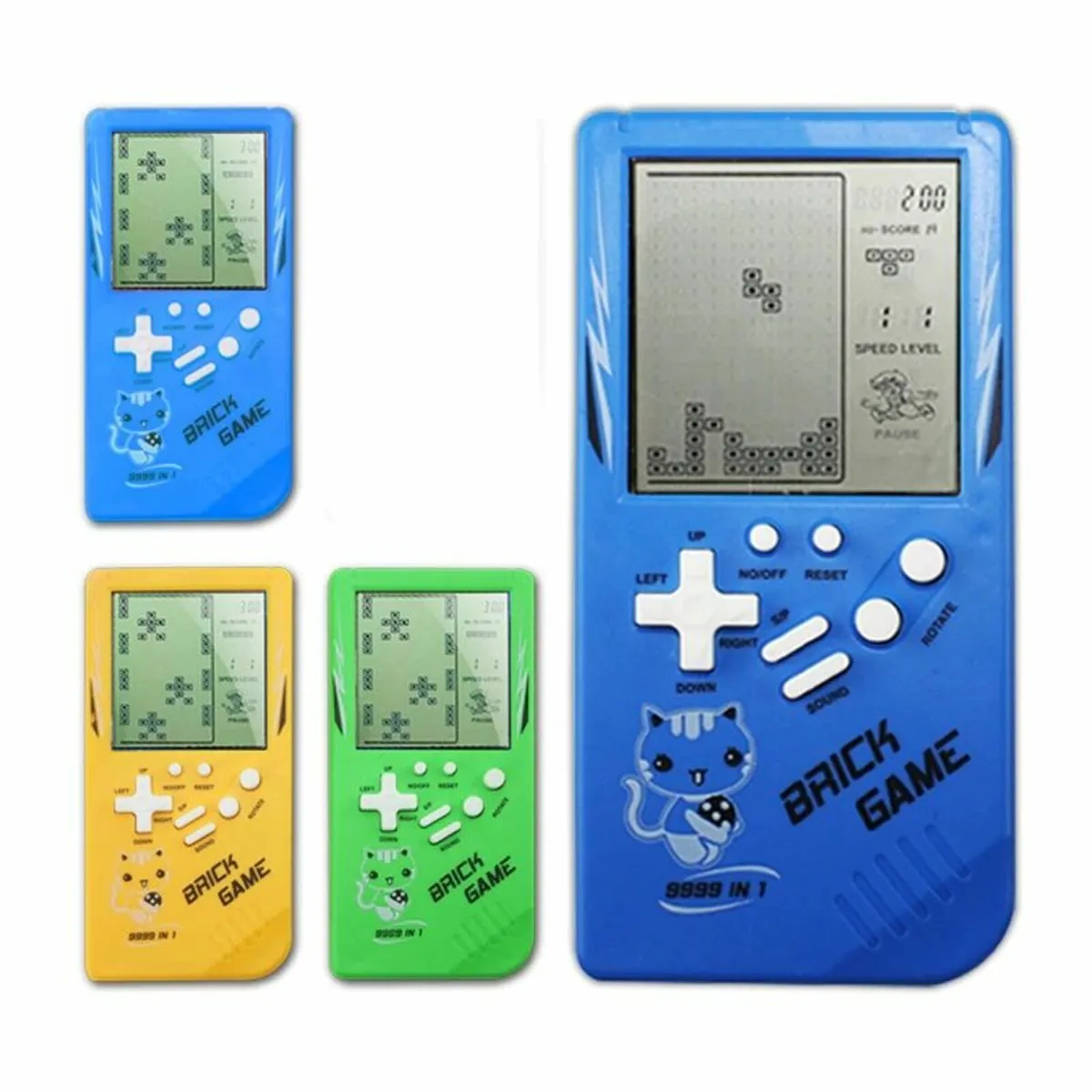 Retro Tetris Arcade Puzzle Brick Gameboy console - Image 4