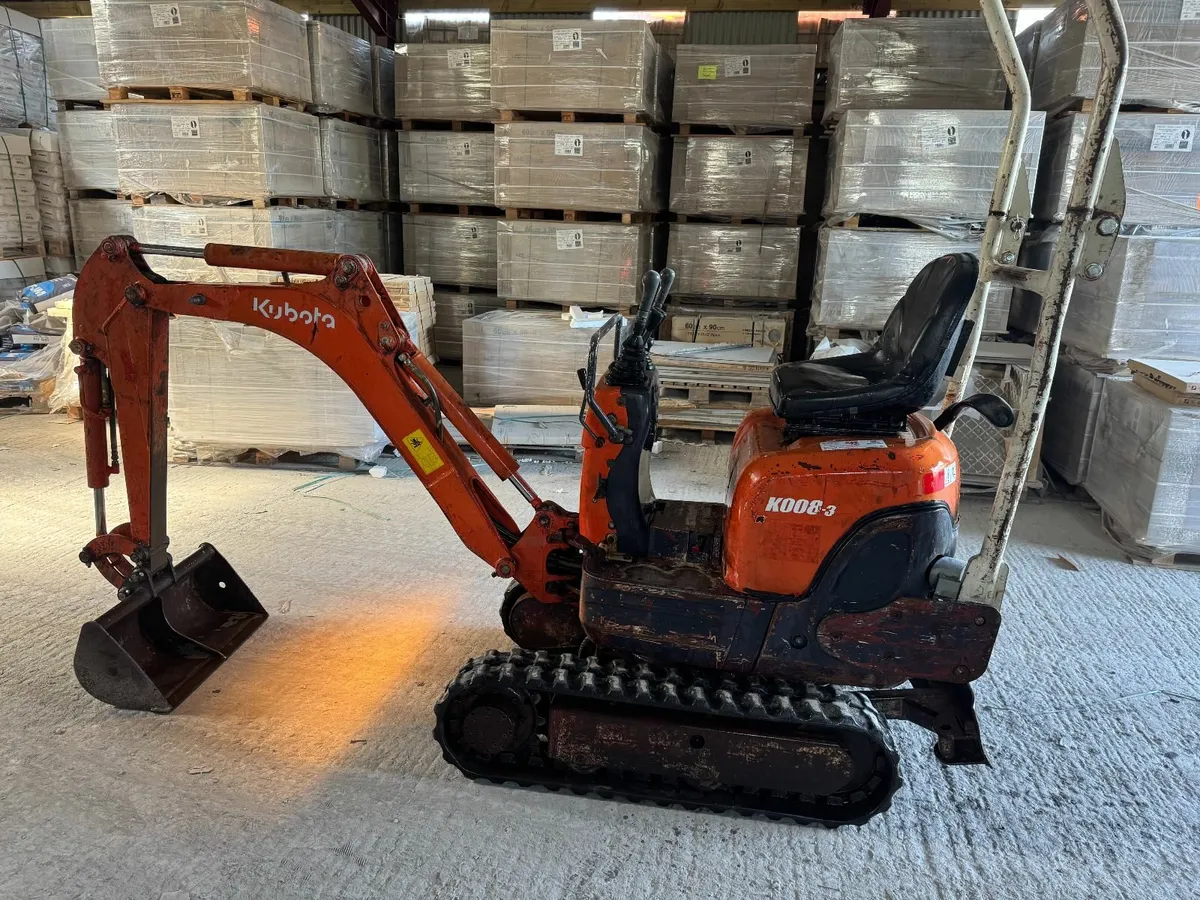 Kubota Mini Digger - Image 1