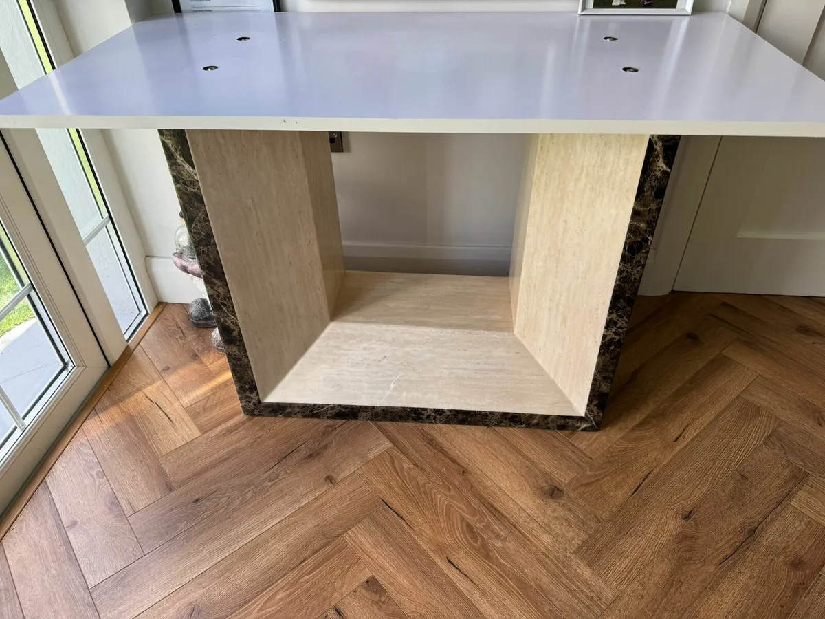 Marble Kitchen table for sale - Image 2