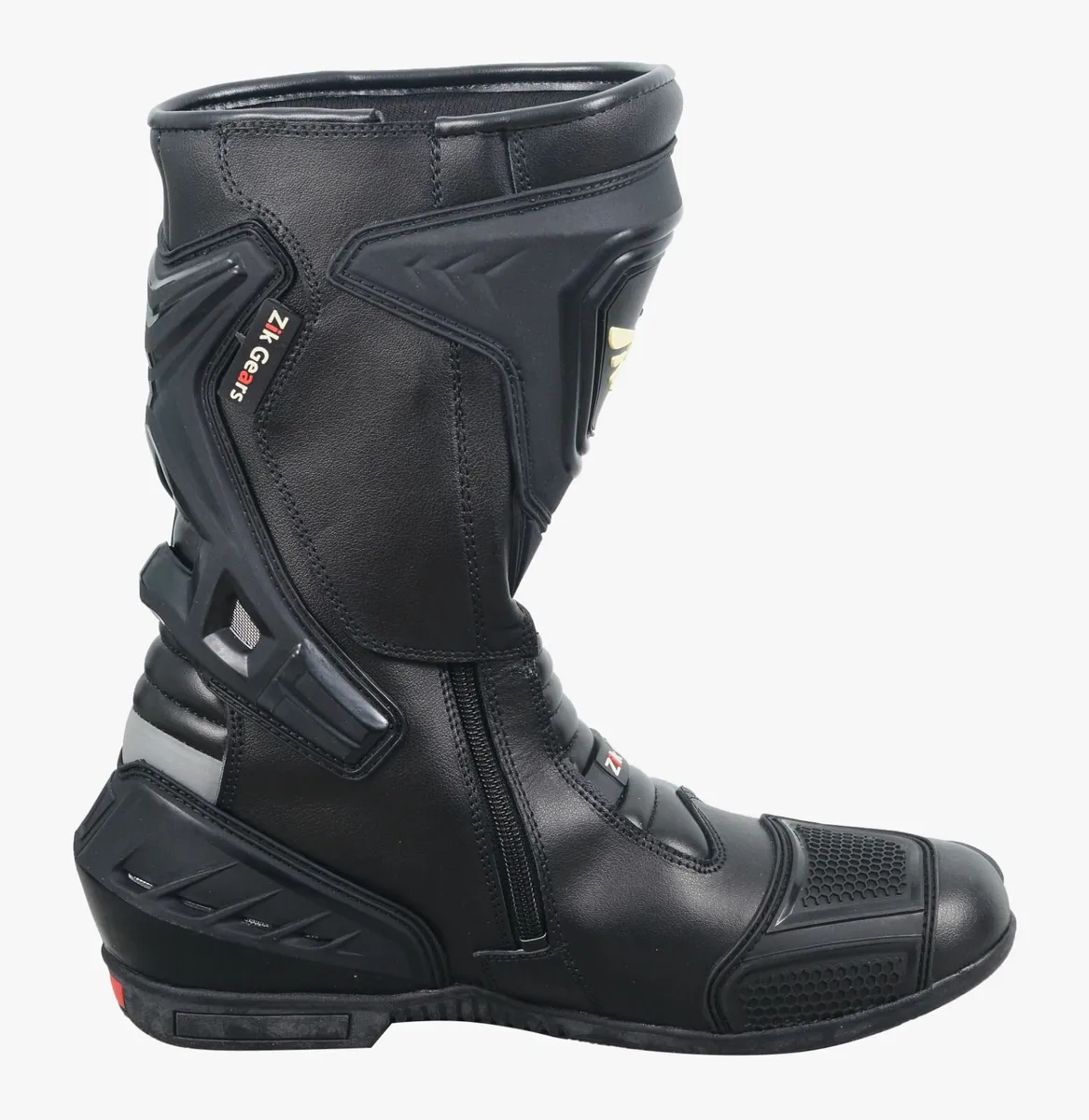 Brand New Genuine Leather Motorbike Boots - Image 3