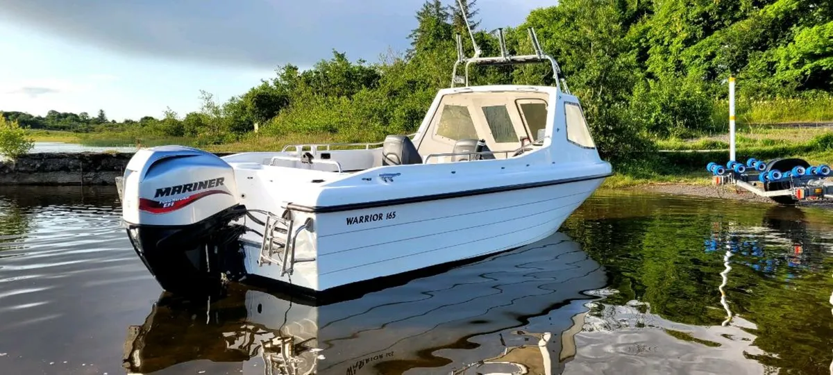Warrior 165 mk2 mariner 60hp 93 hours Full package - Image 1