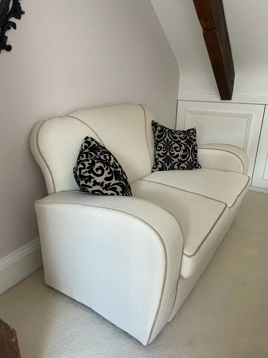Unique 1930s Vintage / Antique Sofa + 2 Armchairs - Image 1