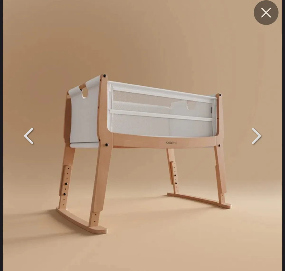 SnuzPod Studio Bedside Crib Stockholm - Image 2
