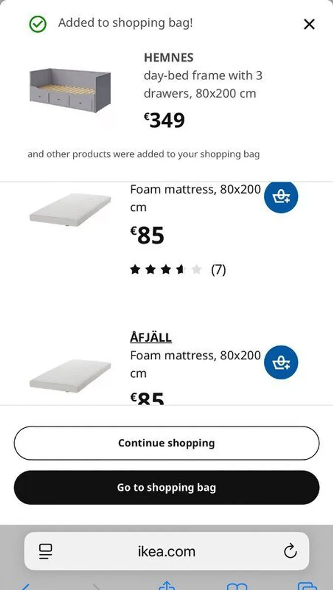 IKEA Hemnes Day bed Blackrock - Image 3