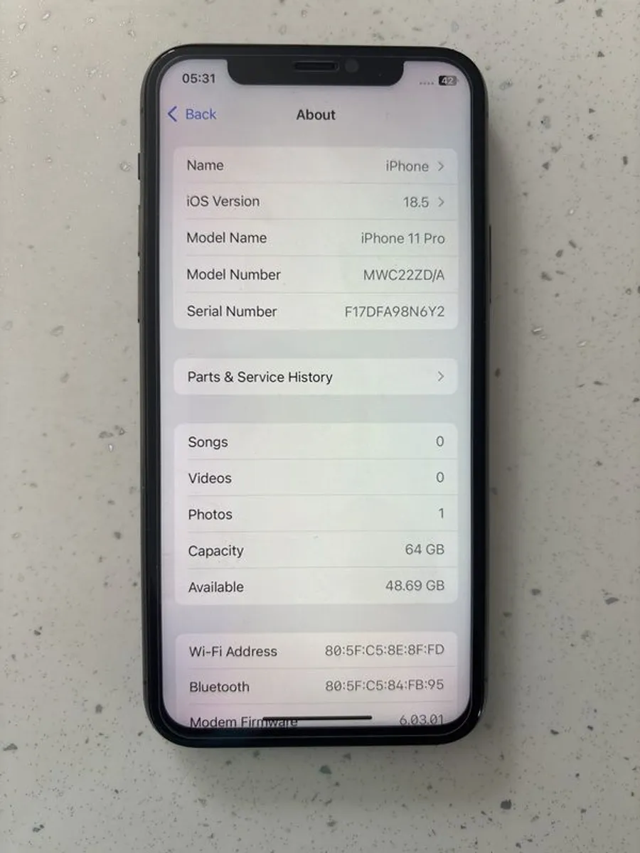 iPhone 11 Pro 128 Like brand new - Image 4