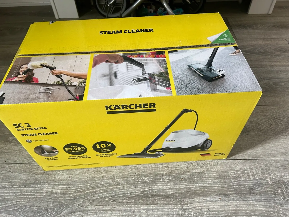 Brand new in box Karcher steam cleaner - Image 1