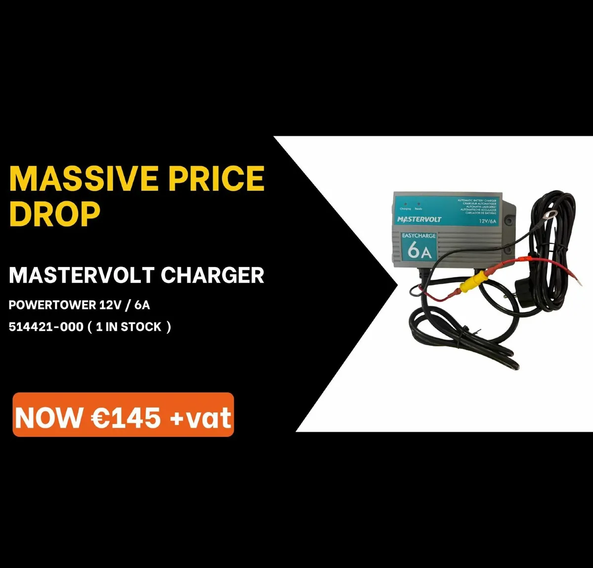 MASTERVOLT CHARGER   POWERTOWER 12V / 6A