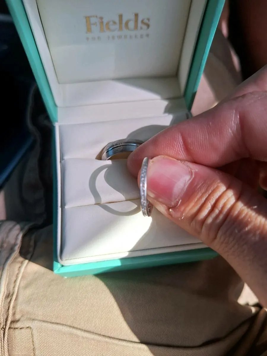 Wedding band rings - Image 4