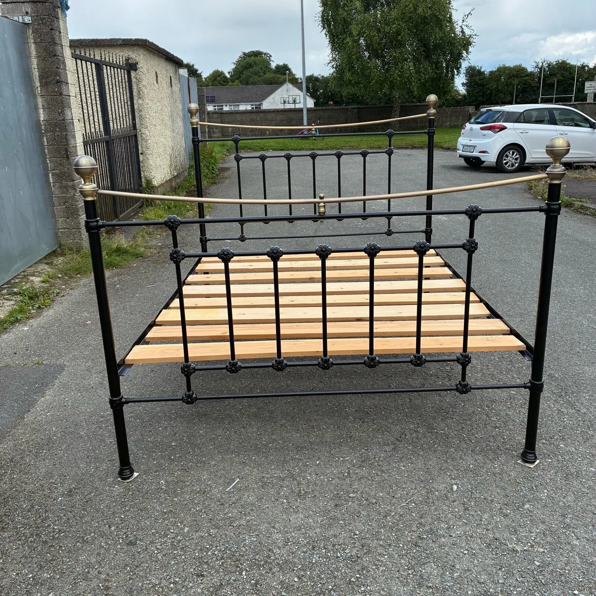 Black 5ft King Bed Frame - Image 1