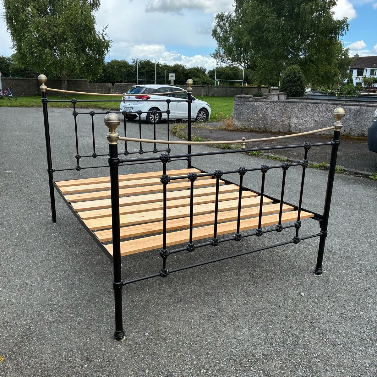 Black 5ft King Bed Frame - Image 2