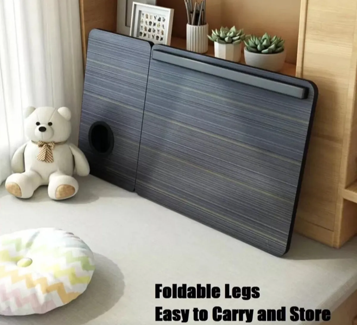 Folding Laptop Table Portable Desk Sofa Bed etc - Image 3