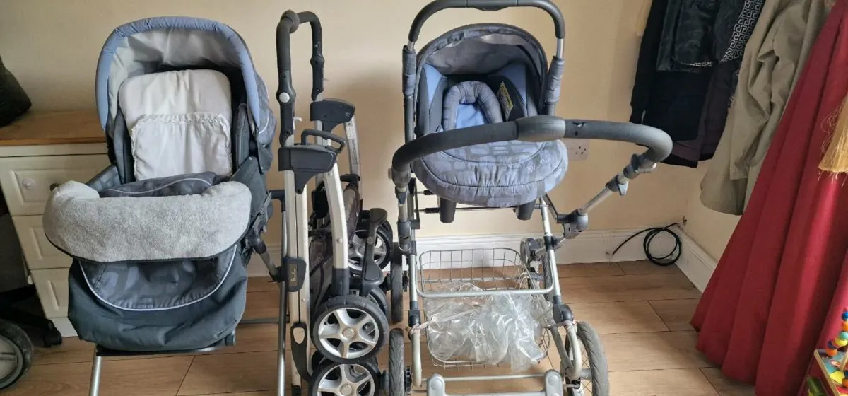 baby travel system 3 in 1,0+ to 3 years - Image 1