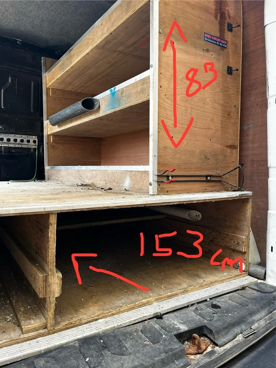 Van shelfing - Image 1