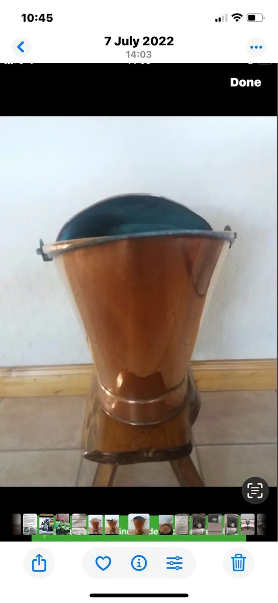 Copper coal bucket - Image 3